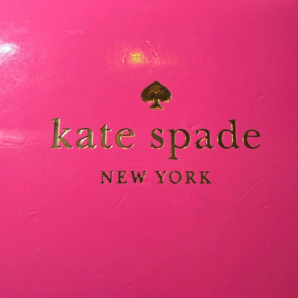 Kate Spade New York Pink Orange Glasses Hard Case Eyeglasses Sunglasses Designer